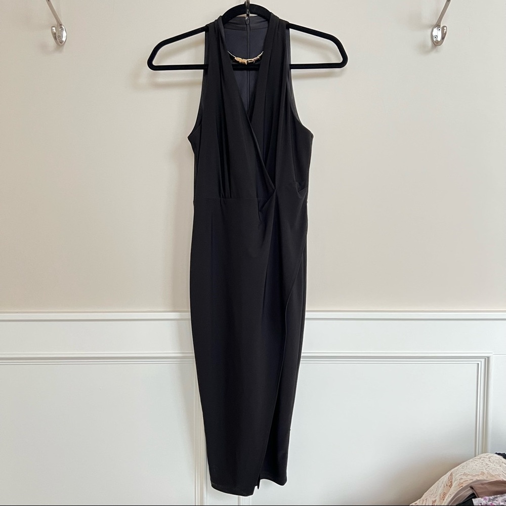 Le Chateau halter style dress with necklace